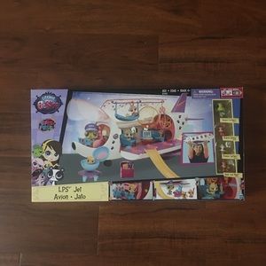 Littlest Pet Shop LPS Jet Avion